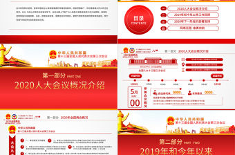 2020年風雨無阻奮勇向前全國兩會政府工作報告詳細解讀黨政黨建黨課ppt