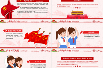 原創(chuàng)毛澤東逝世紀(jì)念日毛主席誕辰動(dòng)態(tài)PPT