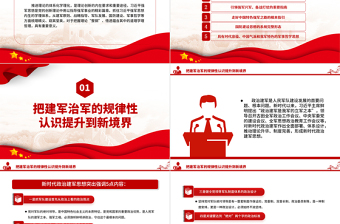 從學(xué)理上把握習(xí)近平強(qiáng)軍思想的科學(xué)體系PPT簡(jiǎn)約黨政風(fēng)學(xué)習(xí)習(xí)近平強(qiáng)軍思想黨課課件