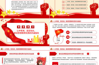 2020年反腐倡廉黨風廉政專題微黨課PPT模板