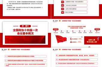 2023年全國(guó)兩會(huì)政協(xié)常委會(huì)工作報(bào)告PPT紅色黨政風(fēng)學(xué)習(xí)解讀全國(guó)政協(xié)十四屆一次會(huì)議工作報(bào)告專(zhuān)題黨課課件模板