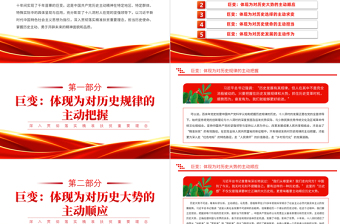 展示歷史主動(dòng)精神PPT紅色經(jīng)典深入貫徹落實(shí)精準(zhǔn)扶貧重要理念專題課件模板下載