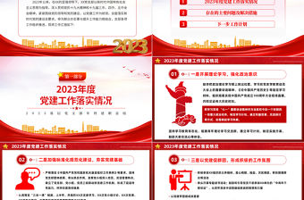 基層黨支部年終述職總結(jié)PPT簡約大氣深入貫徹黨的十九大精神和十九屆三中四中五中全會精神黨課工作計(jì)劃