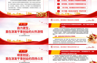 傳承弘揚北大荒精神PPT紅色精美新時代推動東北全面振興新征程上繼續發揚北大荒精神黨課下載