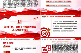 2023深入貫徹落實(shí)藏糧于地藏糧于技戰(zhàn)略PPT糧食安全是“國之大者”精美簡潔學(xué)思想強(qiáng)黨性重實(shí)踐建新功黨內(nèi)主題教育黨課課件