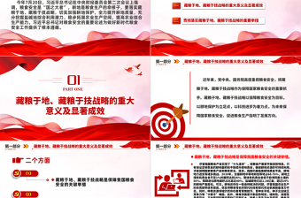 2023深入貫徹落實藏糧于地藏糧于技戰(zhàn)略PPT糧食安全是“國之大者”精美簡潔學思想強黨性重實踐建新功黨內(nèi)主題教育黨課課件