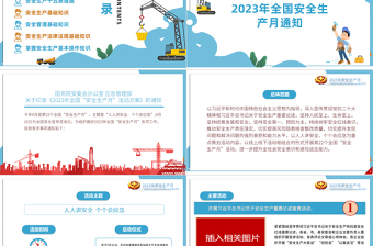 2023安全生產(chǎn)月PPT簡潔大氣人人講安全個個會應(yīng)急企業(yè)安全生產(chǎn)專題課件