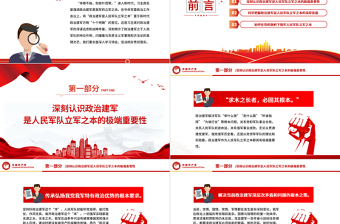 政治建軍是人民軍隊(duì)立軍之本ppt學(xué)習(xí)領(lǐng)會(huì)習(xí)近平新時(shí)代建軍思想