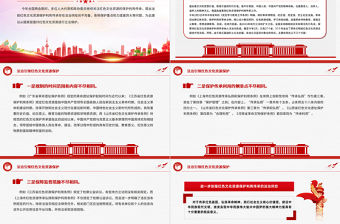 紅色文化資源的保護利用傳承PPT精美大氣全國兩會專題黨課課件