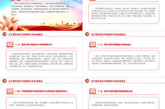 2024年關于規范黨員干部網絡行為的6條意見PPT專題課件