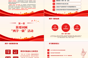 奉獻擔(dān)當(dāng)黨課PPT紅色黨政風(fēng)學(xué)貫二十大精神黨委書記講黨課課件下載