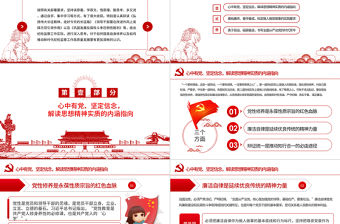 2020年反腐倡廉黨風廉政專題微黨課PPT模板