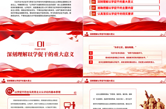 精品以學(xué)促干擔(dān)當(dāng)有為創(chuàng)偉業(yè)黨課PPT主題教育黨內(nèi)集中教育黨課下載
