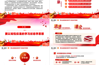 2023學(xué)思想強黨性重實踐建新功PPT大氣黨建風(fēng)學(xué)習(xí)新時代中國特色社會主義思想主題教育黨課課件模板