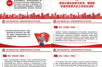 開(kāi)創(chuàng)宣傳思想文化事業(yè)發(fā)展新局面PPT簡(jiǎn)約黨建風(fēng)領(lǐng)會(huì)總書(shū)記關(guān)于高質(zhì)量發(fā)展的重要論述課件