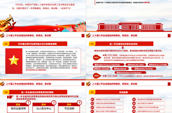 大氣簡(jiǎn)潔二十屆三中全會(huì)提出的新概念新觀點(diǎn)新論斷PPT學(xué)習(xí)三中全會(huì)精神黨員干部培訓(xùn)課件