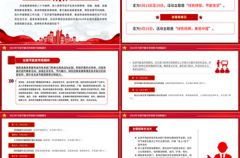 大氣簡潔2024年全國節能宣傳周和全國低碳日活動PPT課件