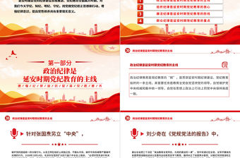 延安時期黨紀教育的成效與啟示PPT黨政風黨規黨紀專題黨課下載