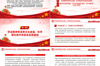 深刻把握勞動精神的科學(xué)內(nèi)涵和時代價值PPT精美簡潔致敬勞動者專題黨課