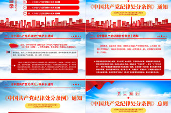全面加強(qiáng)黨的紀(jì)律建設(shè)PPT紅色精美中國(guó)共產(chǎn)黨紀(jì)律處分條例黨課下載