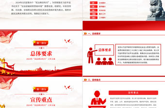 優化法治化營商環境PPT大氣簡潔2024年民法典宣傳月工作方案課件