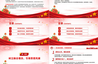 紅色創(chuàng)意黨紀(jì)學(xué)習(xí)教育如何與日常工作深度融合PPT課件下載