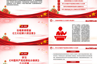 道德講堂樹醫廉黨紀學習筑防線PPT精美簡潔醫院黨紀學習教育課件