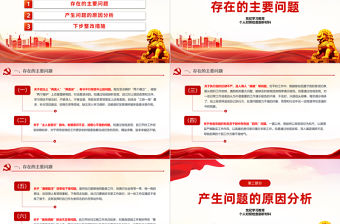 黨紀學習教育個人對照檢查剖析材料ppt黨課課件