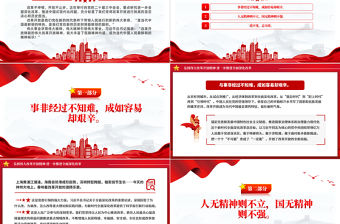 弘揚偉大改革開放精神PPT華美大氣進一步推進全面深化改革黨課