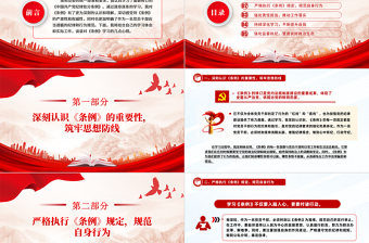 《中國共產(chǎn)黨紀律處分條例》學(xué)習(xí)心得體會PPT黨課