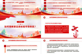 2023大會報告輔導百問（第30—37問）關于中國式現代化PPT大氣精美風黨員干部學習教育專題黨課課件模板