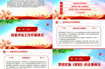 貫徹落實《2019－2023年全國黨員教育培訓工作規劃》情況報告PPT模板