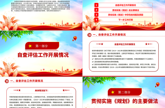 貫徹落實(shí)《2019－2023年全國(guó)黨員教育培訓(xùn)工作規(guī)劃》情況報(bào)告PPT模板