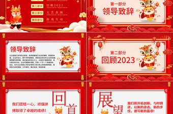 2024龍年茶話會(huì)PPT大氣紅色暖心歲末共話未來企業(yè)年終茶話會(huì)活動(dòng)策劃方案模板下載