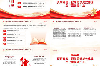 2023主題教育總結報告PPT真學細悟深研真改真抓實干推動主題教育工作走在前列當好標桿課件