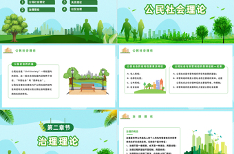 2023社區(qū)治理PPT清新卡通風讓城市更美好社區(qū)治理知識宣講課件模板