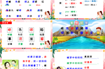 2022媽媽睡了PPT簡(jiǎn)約創(chuàng)意課文第7課小學(xué)二年級(jí)語(yǔ)文上冊(cè)人教版教學(xué)課件