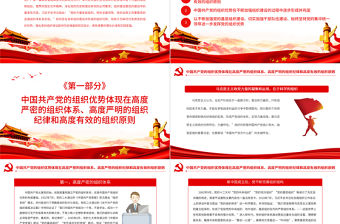 中國共產(chǎn)黨組織優(yōu)勢的形成及其動能轉(zhuǎn)化PPT紅色黨政風(fēng)黨員干部深入學(xué)習(xí)《決議》專題黨課課件