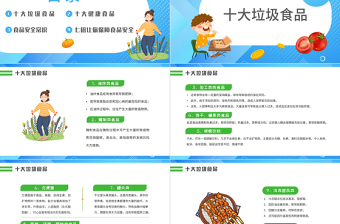 2022合理營養(yǎng)健康一生PPT卡通風中國學生營養(yǎng)日主題班會課件模板