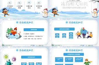 2022防寒防凍注意保暖PPT卡通風(fēng)冬季防寒保暖主題安全教育課件