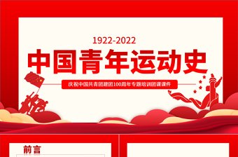 2022青年运动史相关图片ppt