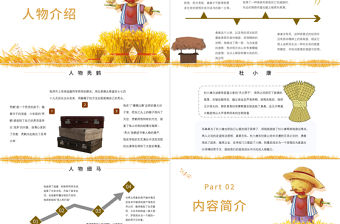 2022草房子PPT讀書分享草房子作品簡介名著讀后感課件模板