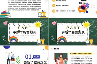 2022暑假教師培訓(xùn)心得PPT黑板風(fēng)暑假教師培訓(xùn)課件模板
