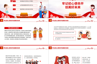 技能成才強(qiáng)國有我PPT黨政風(fēng)中小學(xué)生開學(xué)愛黨愛國主題班會(huì)課件模板