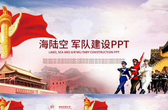 國防建設(shè)海陸空軍軍隊部隊軍人主題PPT