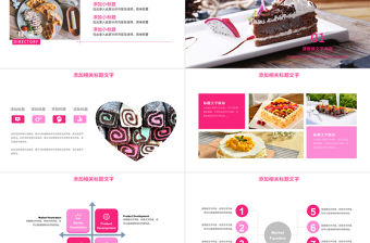 餐飲美食甜品店茶餐廳下午茶PPT