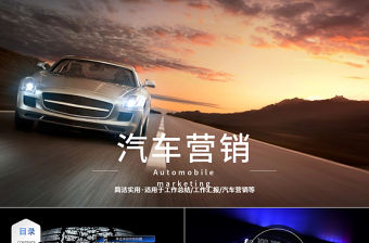 汽車品牌營銷策劃ppt