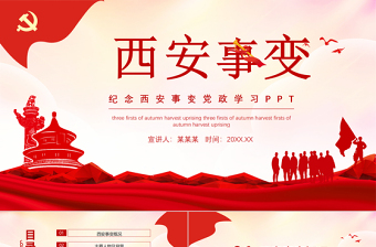 西安事變PPT水墨中國(guó)風(fēng)抗日救國(guó)挽救中華民族雙十二事變以史為鑒砥礪前行歷史課件