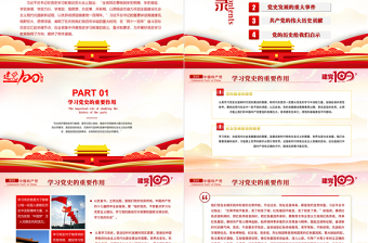 2021年建黨節(jié)8090說黨史慶祝中國共產(chǎn)黨成立100周年P(guān)PT