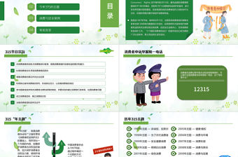 “消費與安全”315消費者權益日主題教育課件PPT